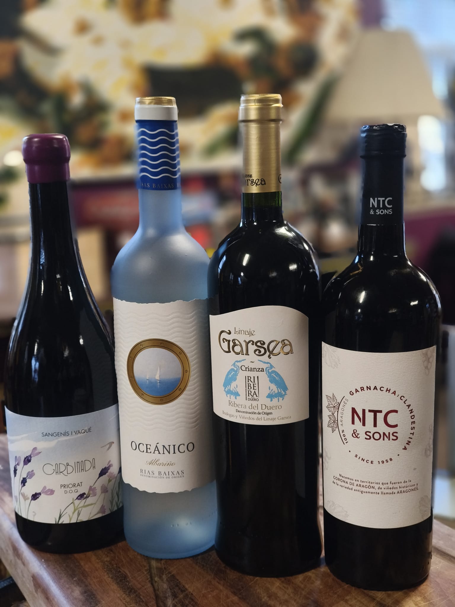 Curated Spanish wine selection at The Clandestino USA