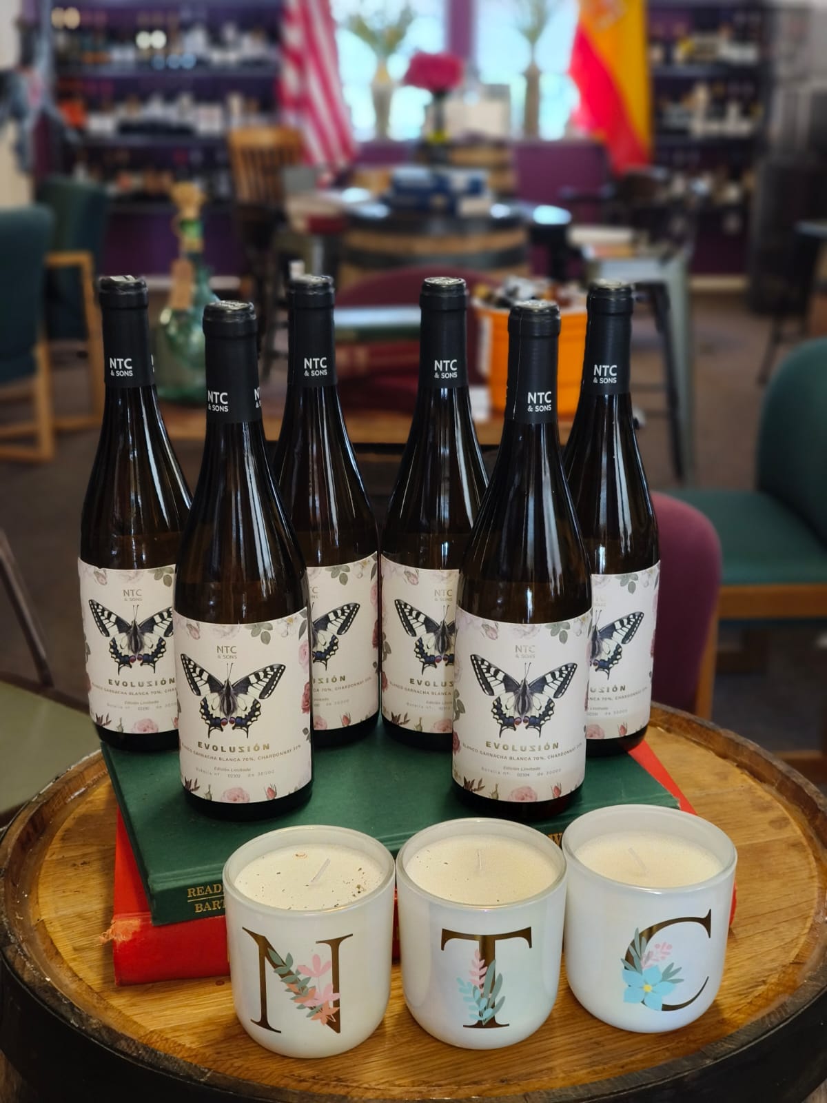 Evoluzion white wine from Aragón Cariñena